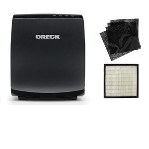 Oreck AirVantage ELITE True HEPA and Charcoal Air Purifier and Allergen Remover